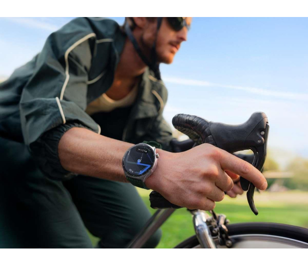 Motorola moto watch ultra Black Silicone + Black Leather - 1615944 - zdjęcie 19